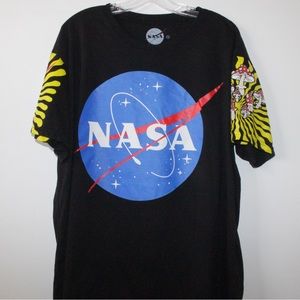 NASA Psychedelic Mushrooms Tee Shirt